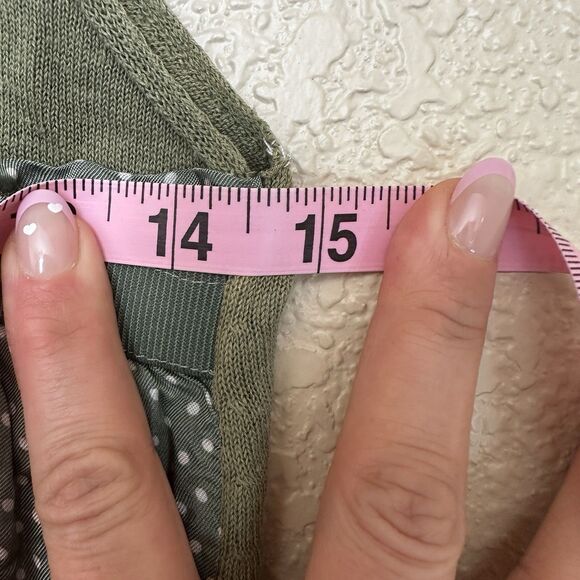 Very Gotha Italia Sleeveless Green Collared Shirt Sweater Mixed Size Small (3) - Picture 13 of 13